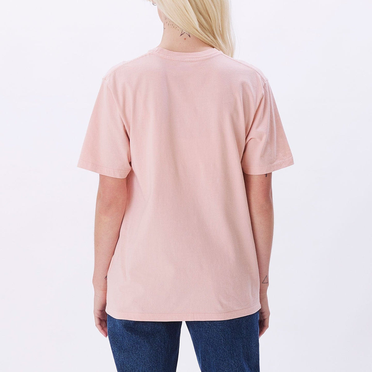 obey t-shirt EARTH TAKING BACK PIGMENT CHOICE BOX TEE