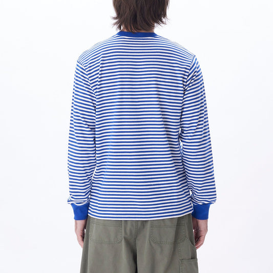 obey Established Works Eyes Stripe Tee Ls foto 3