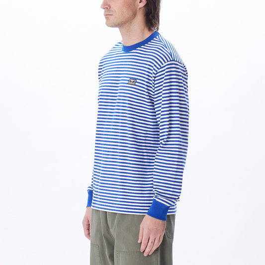 obey Established Works Eyes Stripe Tee Ls foto 2