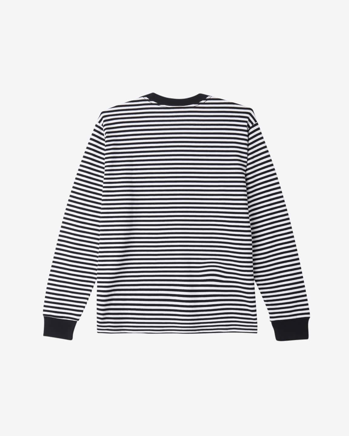 obey t-shirt Established Works Eyes Stripe Tee Ls