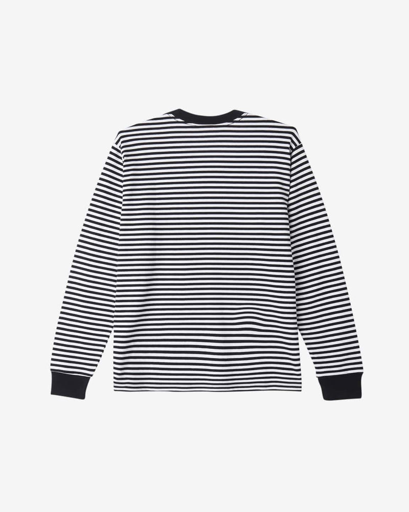 obey t-shirt Established Works Eyes Stripe Tee Ls