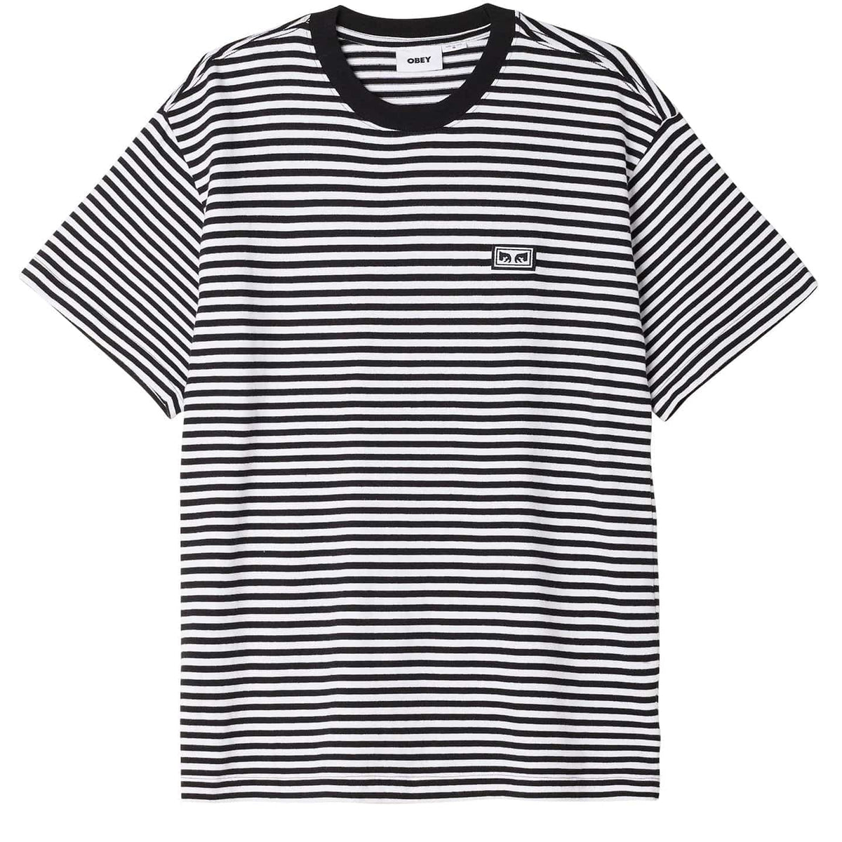 obey t-shirt ESTABLISHED WORKS EYES STRIPE TEE SS