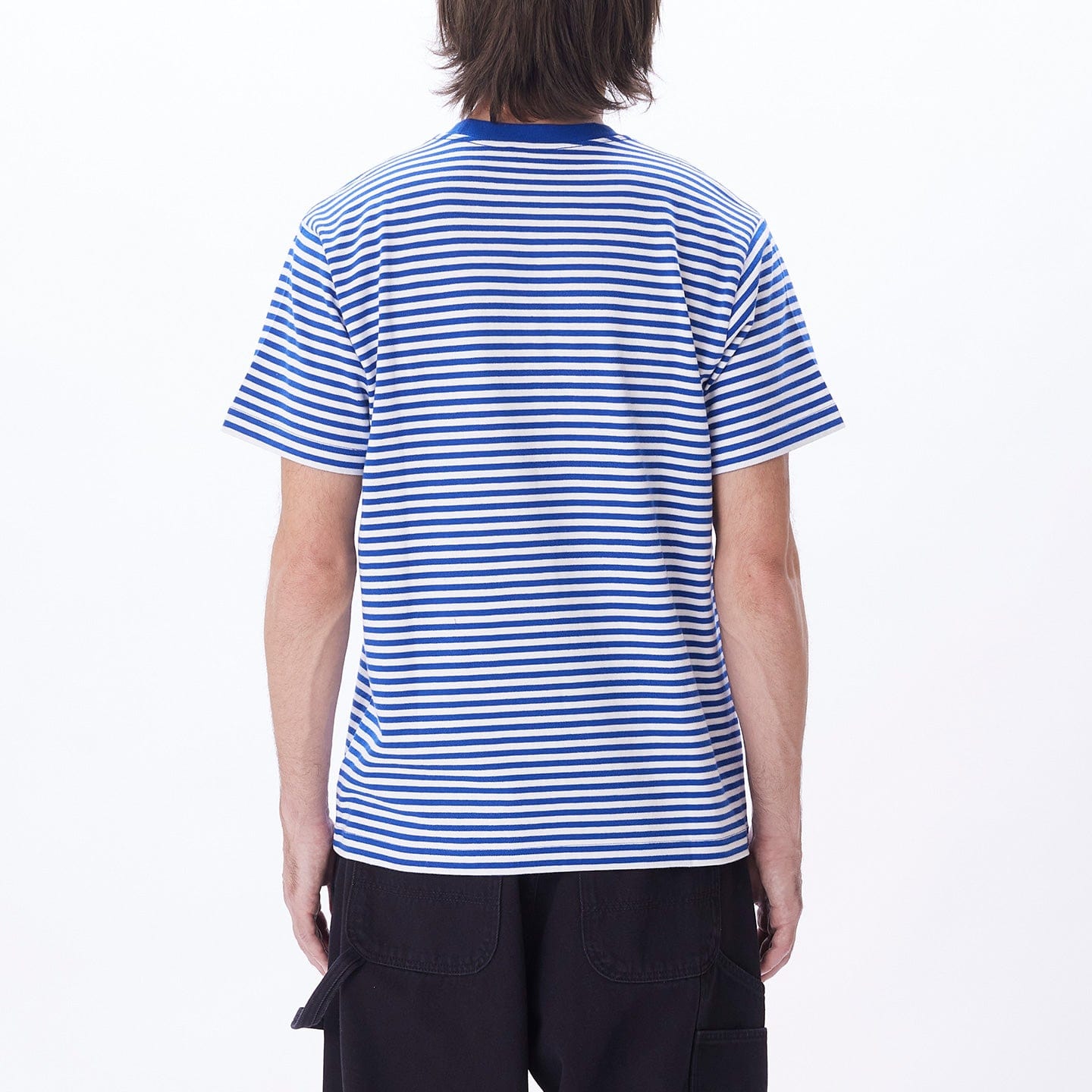 obey t-shirt Established Works Eyes Stripe Tee Ss