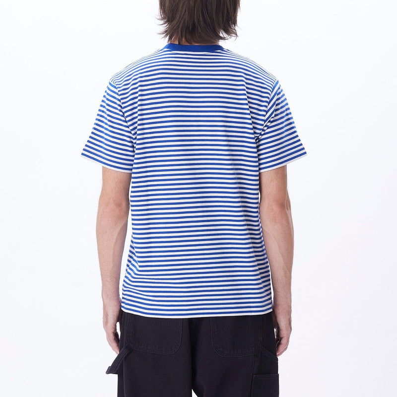 obey t-shirt Established Works Eyes Stripe Tee Ss