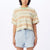 t-shirt obey ESTHER CROPPED TEE SS