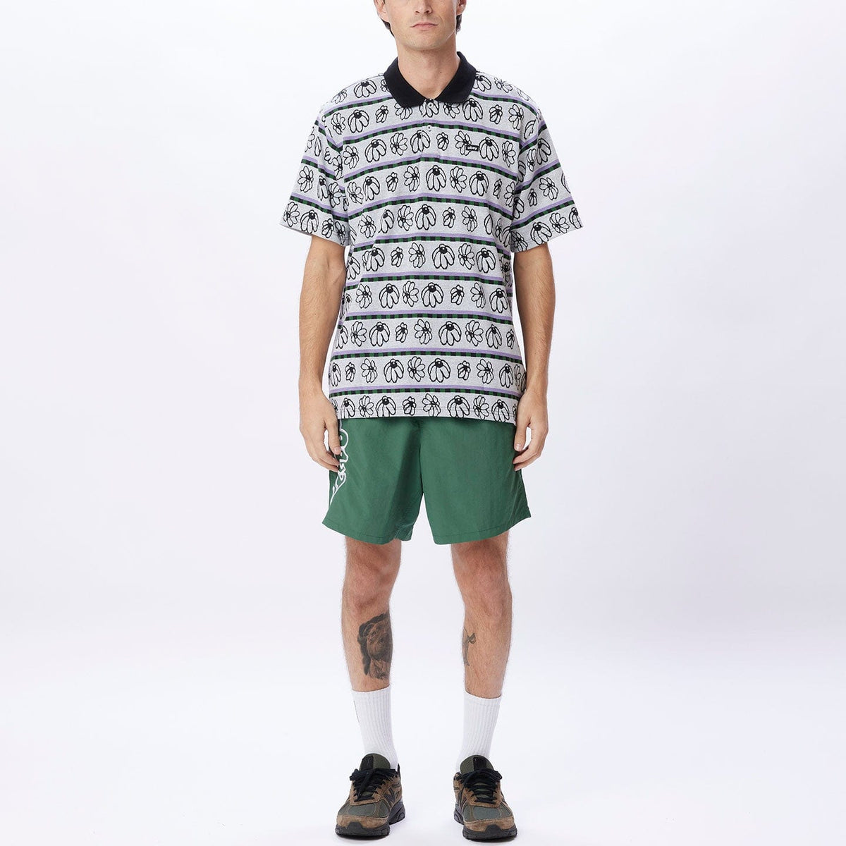 obey t-shirt EXPAND JACQUARD POLO SS