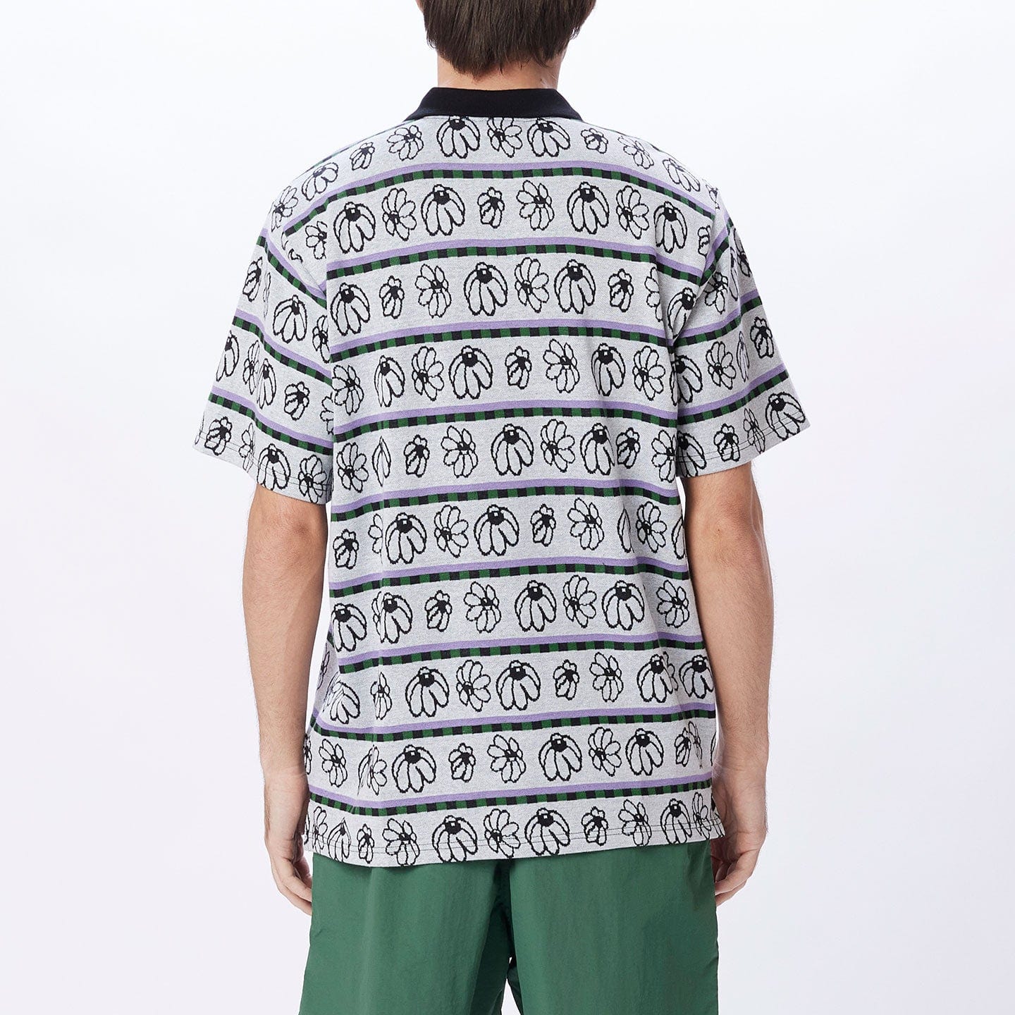 obey t-shirt EXPAND JACQUARD POLO SS