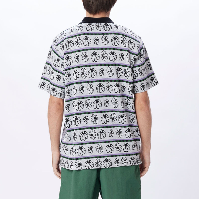 obey t-shirt EXPAND JACQUARD POLO SS