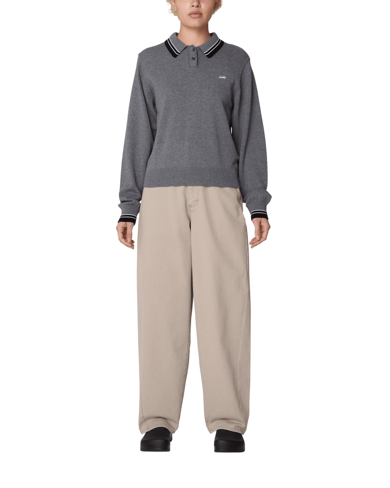 obey t-shirt Goalie Polo Sweater