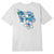t-shirt obey GRASS ROOTS ORGANIC SUPERIOR TEE WHITE