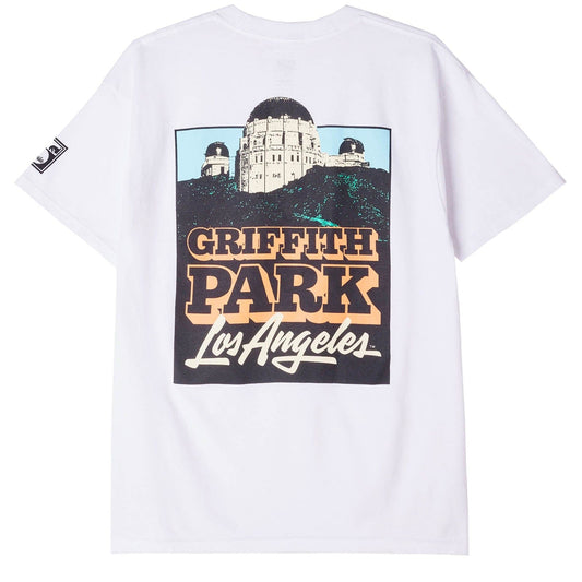 obey GRIFFITH PARK LOS ANGELES CLASSIC TEE - WHITE foto 1