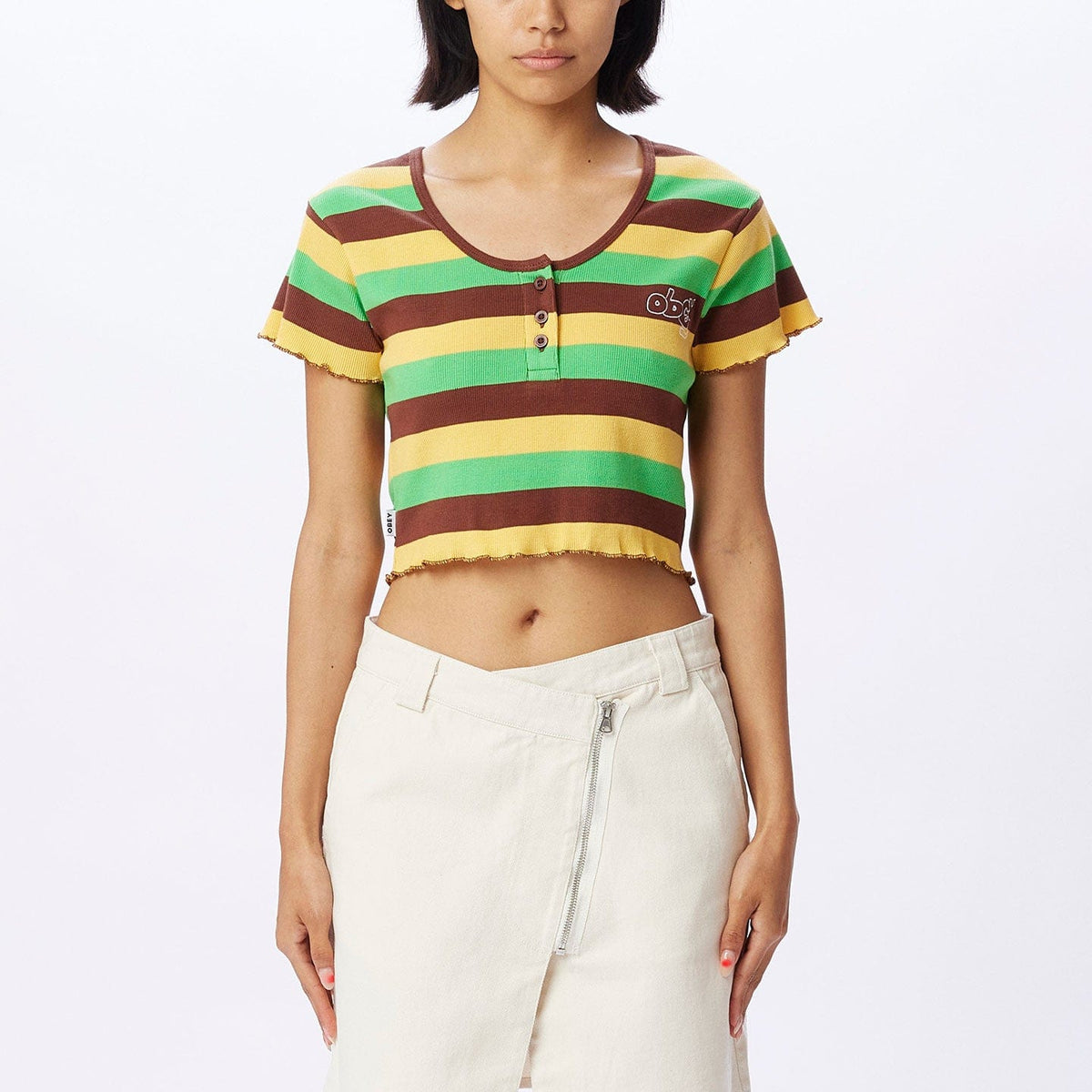obey t-shirt HANNA BABY TEE SS