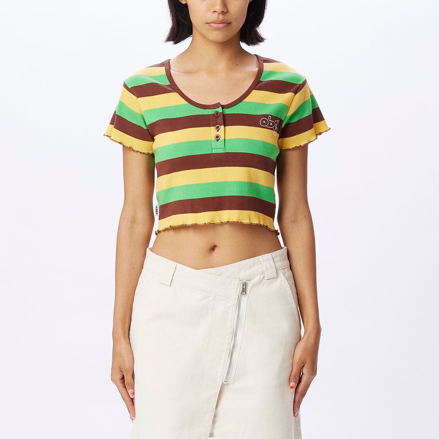 obey t-shirt HANNA BABY TEE SS