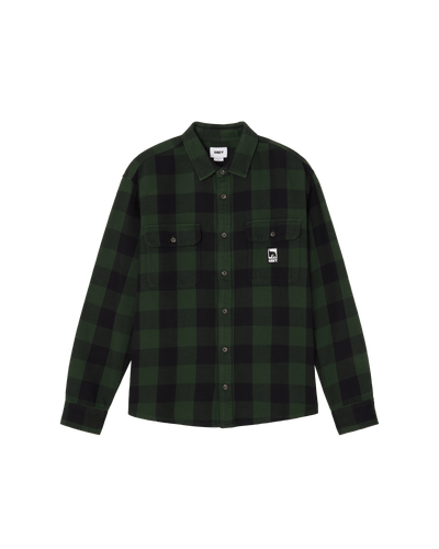 camicie obey JONES WOVEN LS