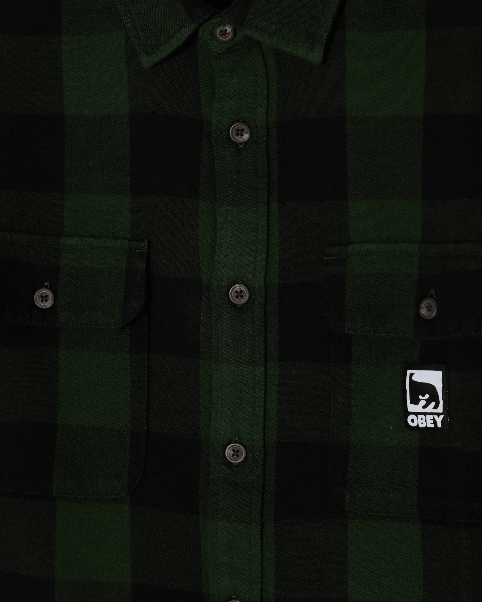 obey t-shirt Jones Woven Ls