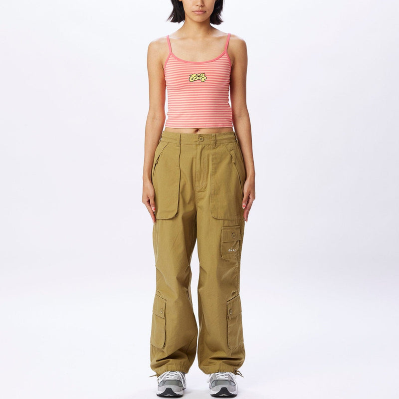 obey t-shirt JOY RINGER TANK