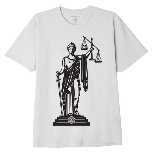 obey Justice Is No Longer Blind Sustainable Tee White foto 2