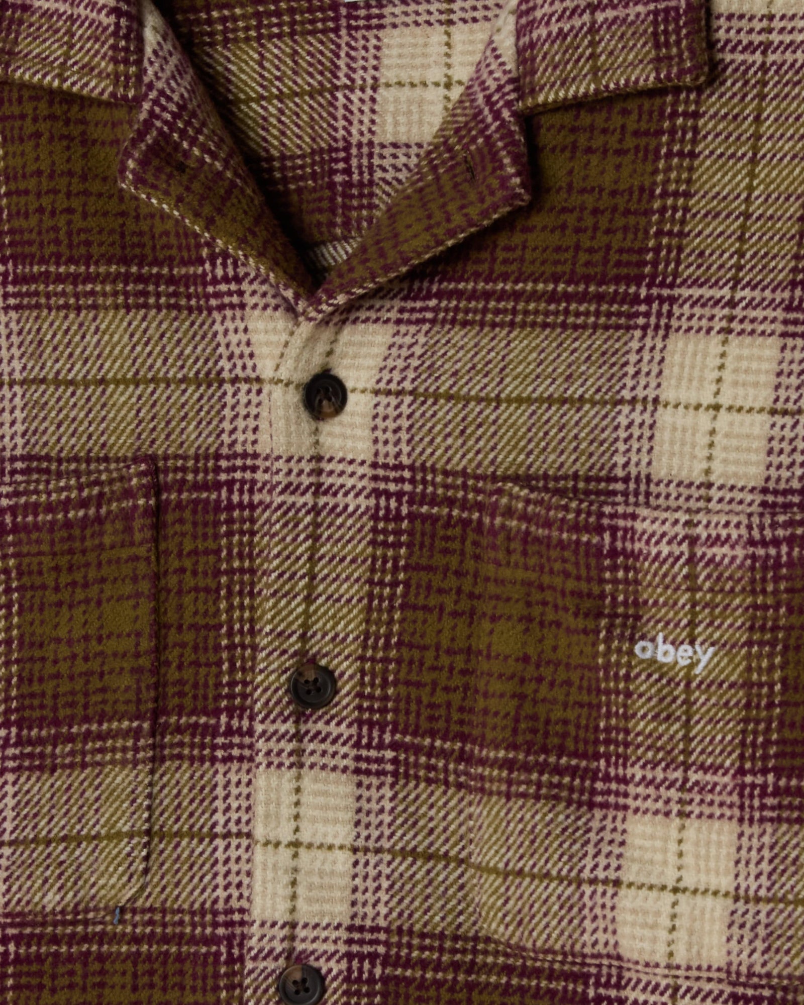 obey t-shirt Laurel Woven