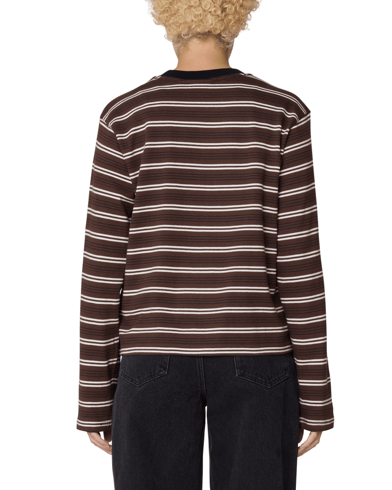 obey t-shirt Louie Stripe Ls