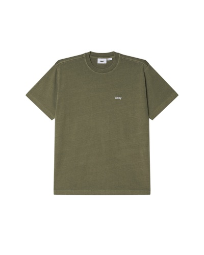 t-shirt obey LOWERCASE PIGMENT TEE SS