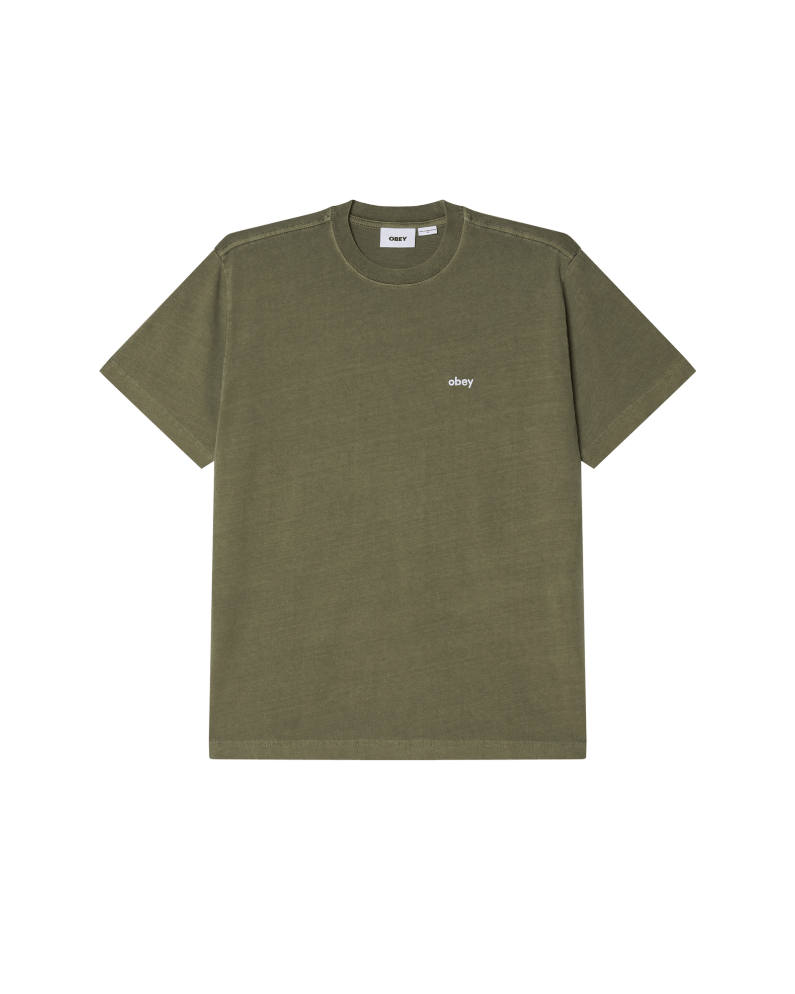 obey t-shirt Lowercase Pigment Tee Ss