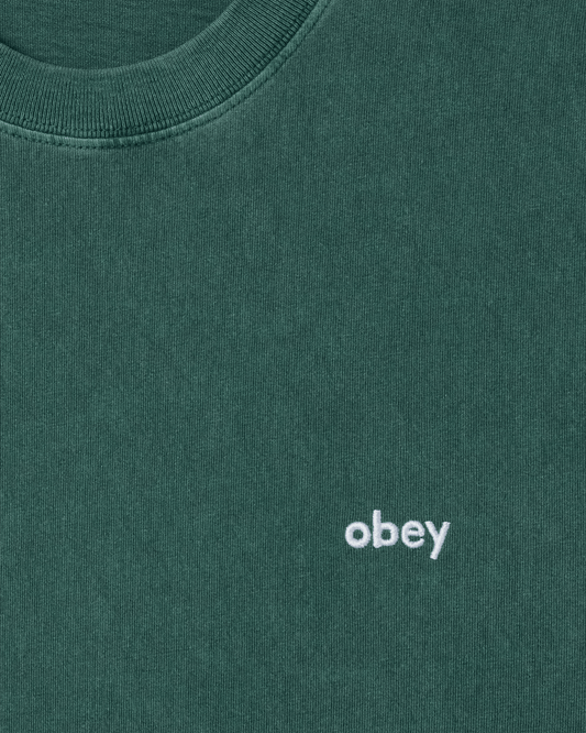 obey Lowercase Pigment Tee Ss foto 3