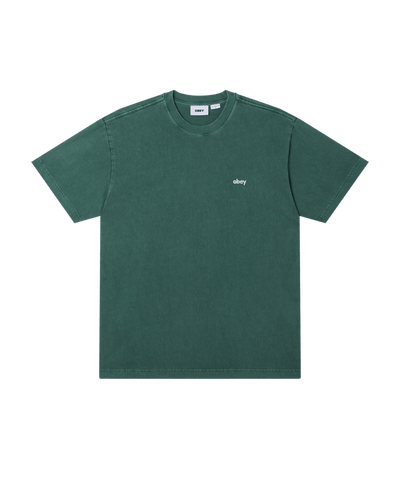 t-shirt obey LOWERCASE PIGMENT TEE SS