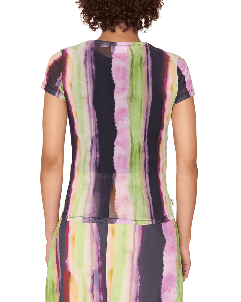 obey t-shirt Midori Mesh Ss