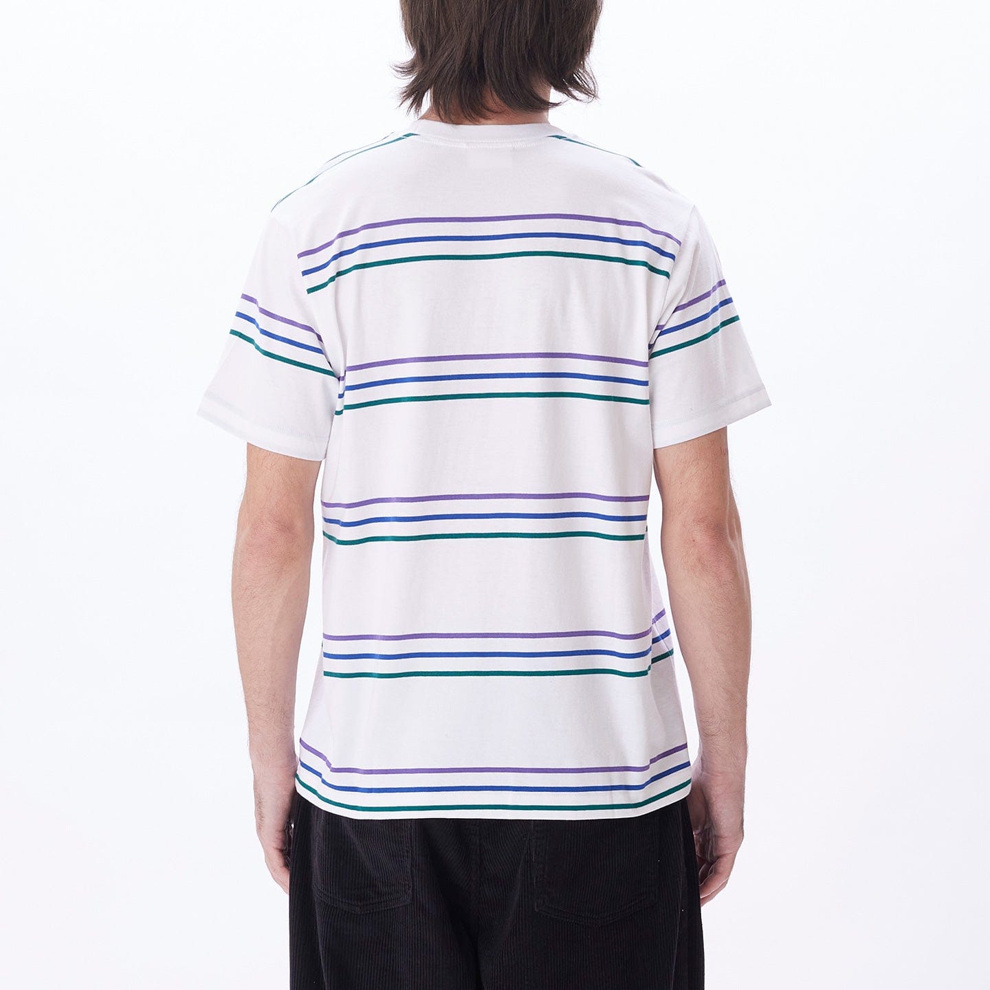 obey t-shirt MONTROSE STRIPE TEE SS