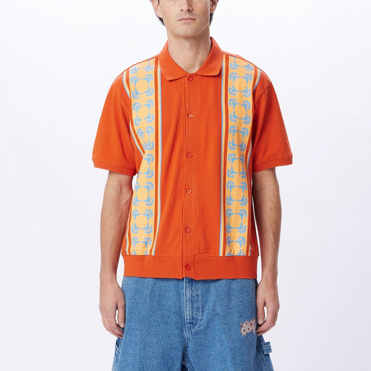 obey MONUMENT BUTTON UP POLO SS foto 1