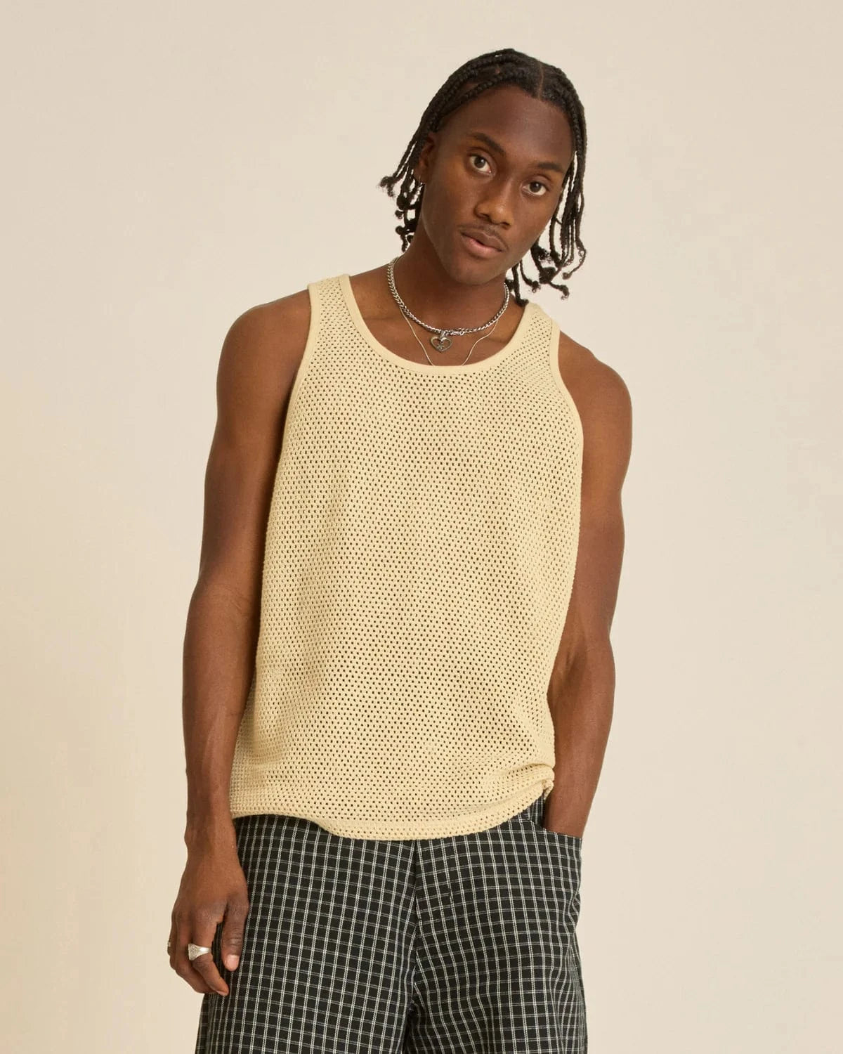 obey t-shirt Morro Mesh Tank