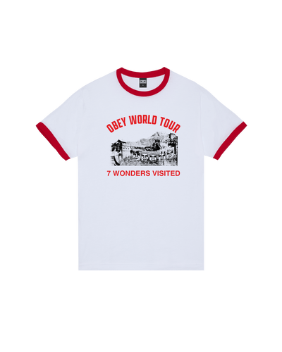 t-shirt obey OBEY 7 WONDERS VISITED TEE