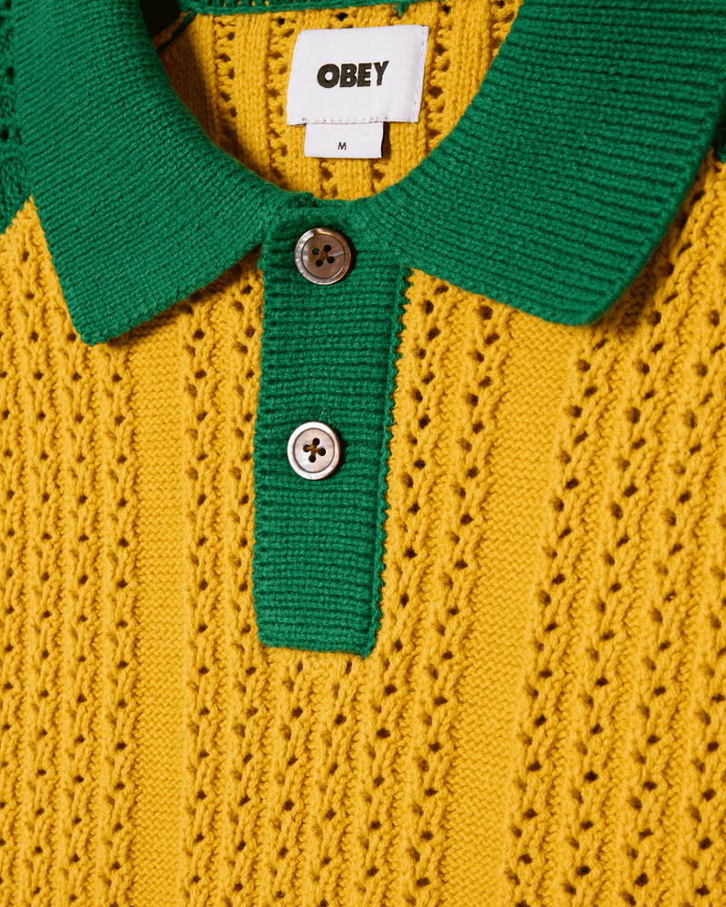 obey t-shirt Obey Abel Polo Sweater