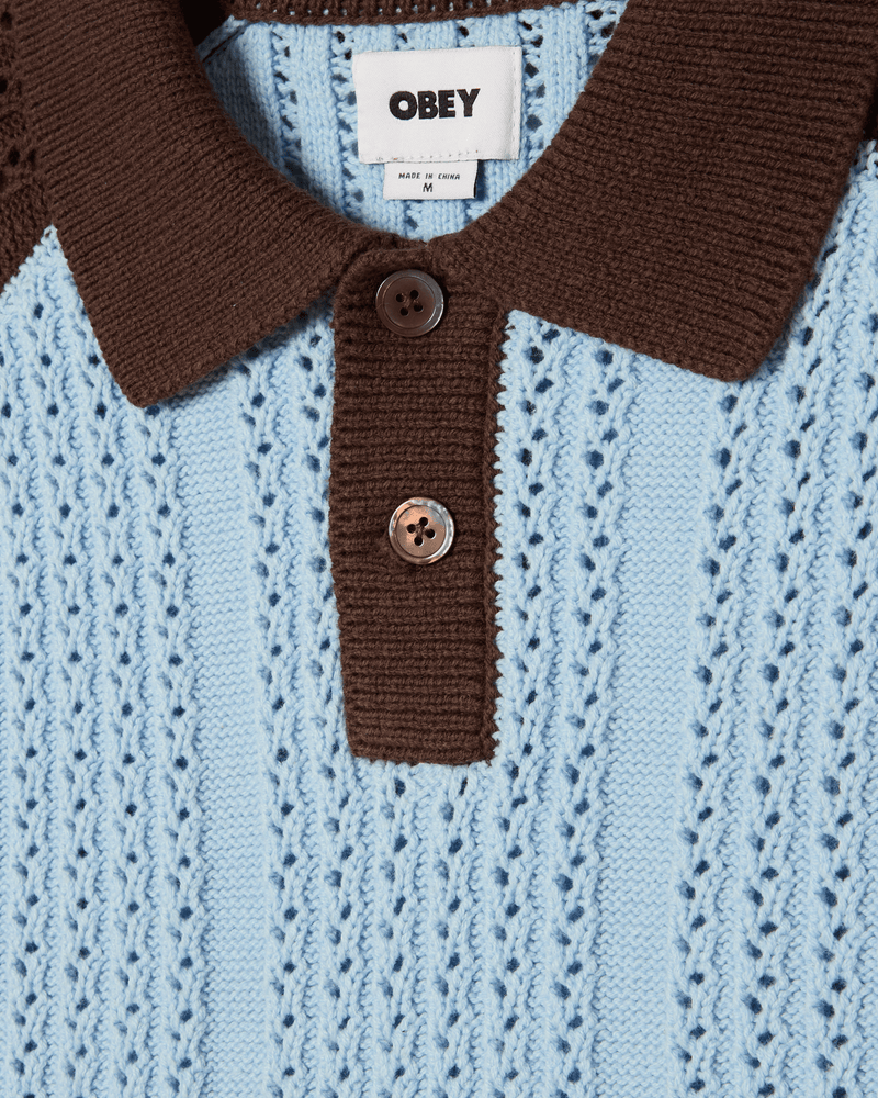 obey t-shirt Obey Abel Polo Sweater