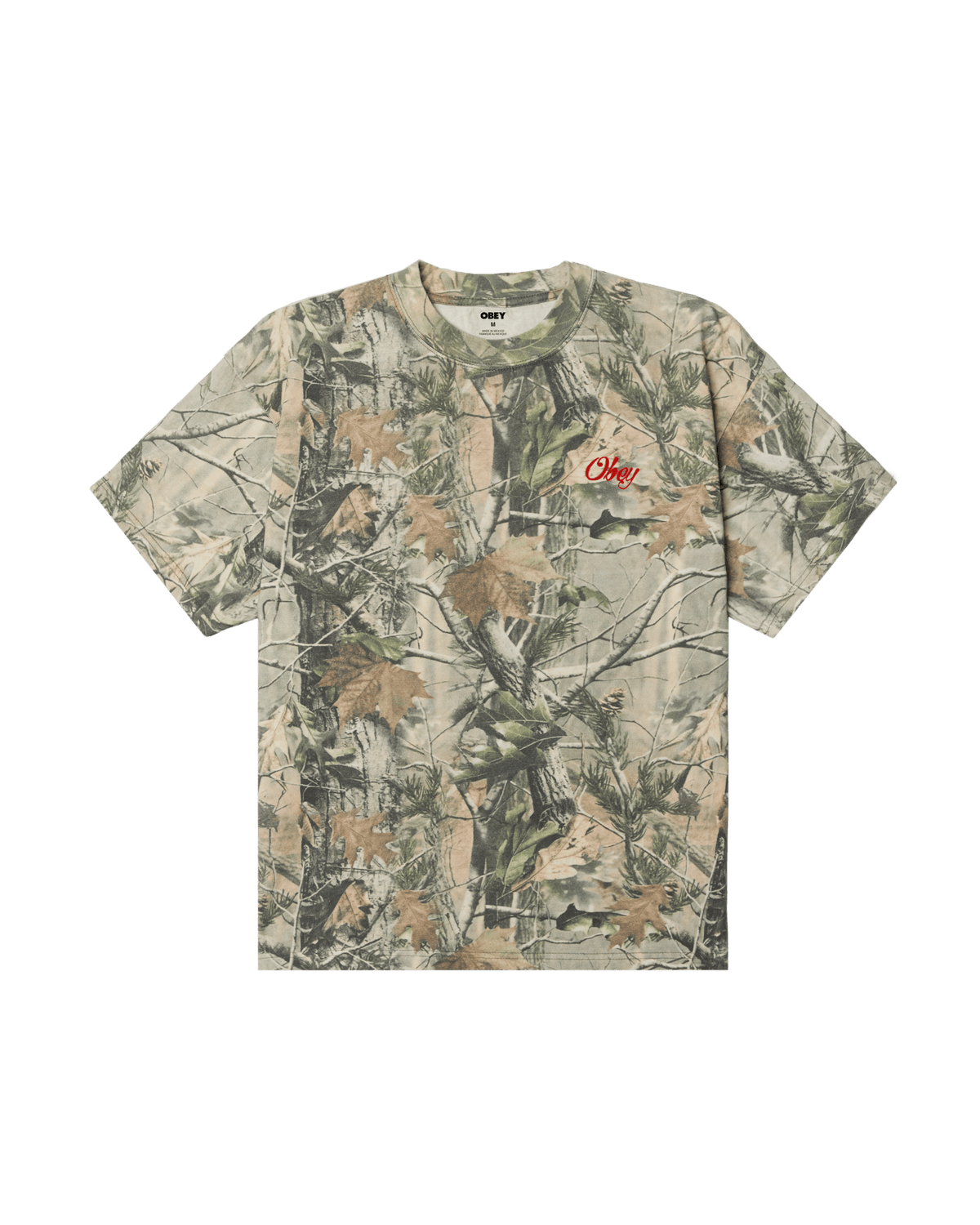 obey t-shirt Obey Airbrushed Rose Tee