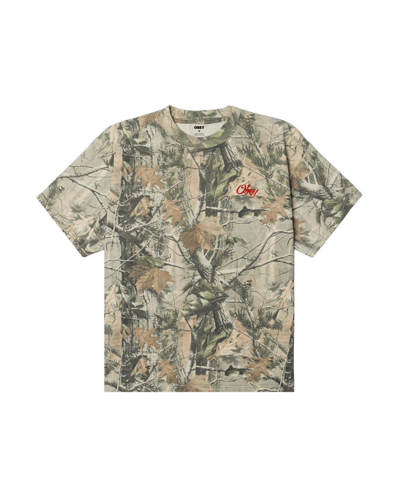 obey t-shirt Obey Airbrushed Rose Tee