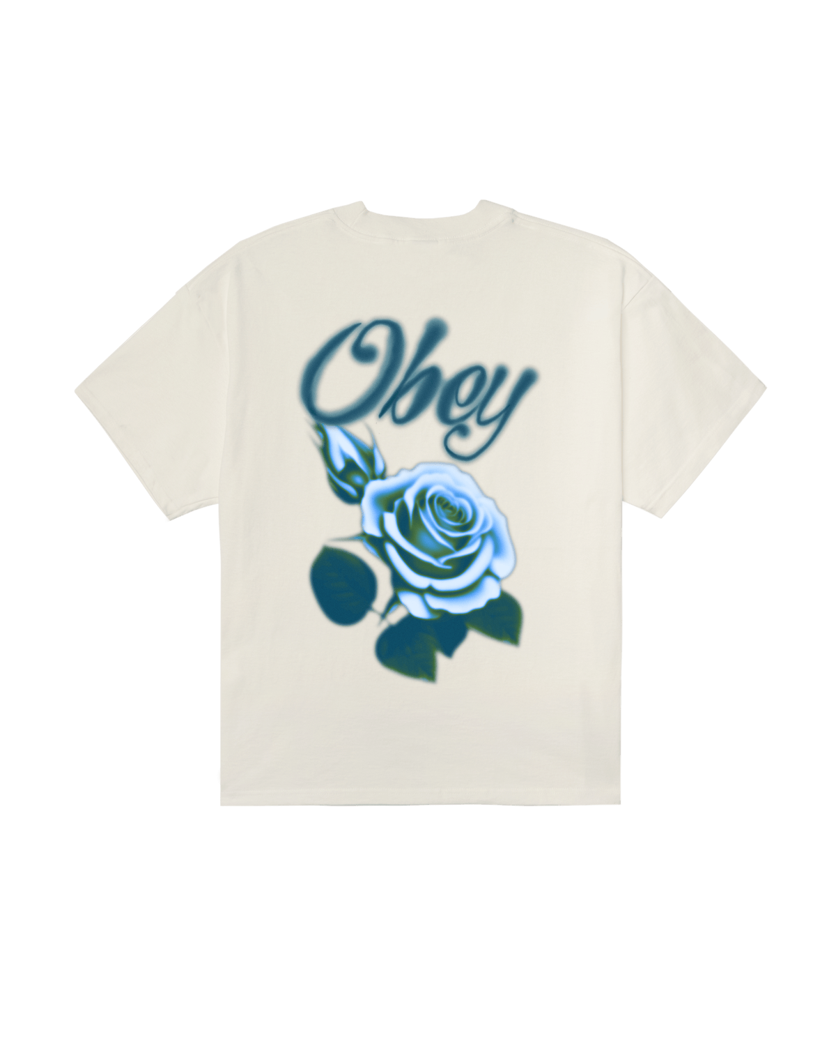 obey t-shirt Obey Airbrushed Rose Tee