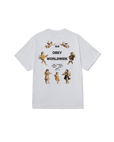 t-shirt obey OBEY ANGELS ABOVE TEE