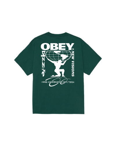 t-shirt obey OBEY BIZZARE NEW VISIONS TEE