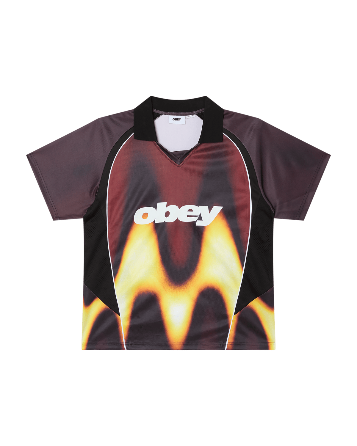 obey t-shirt Obey Blurred Soccer Jersey Tee