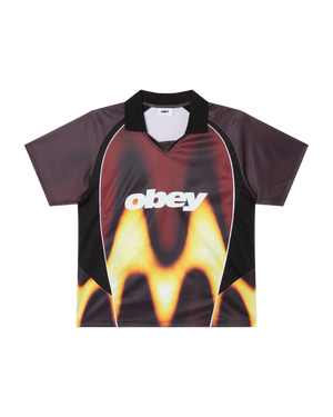 Obey Blurred Soccer Jersey Tee