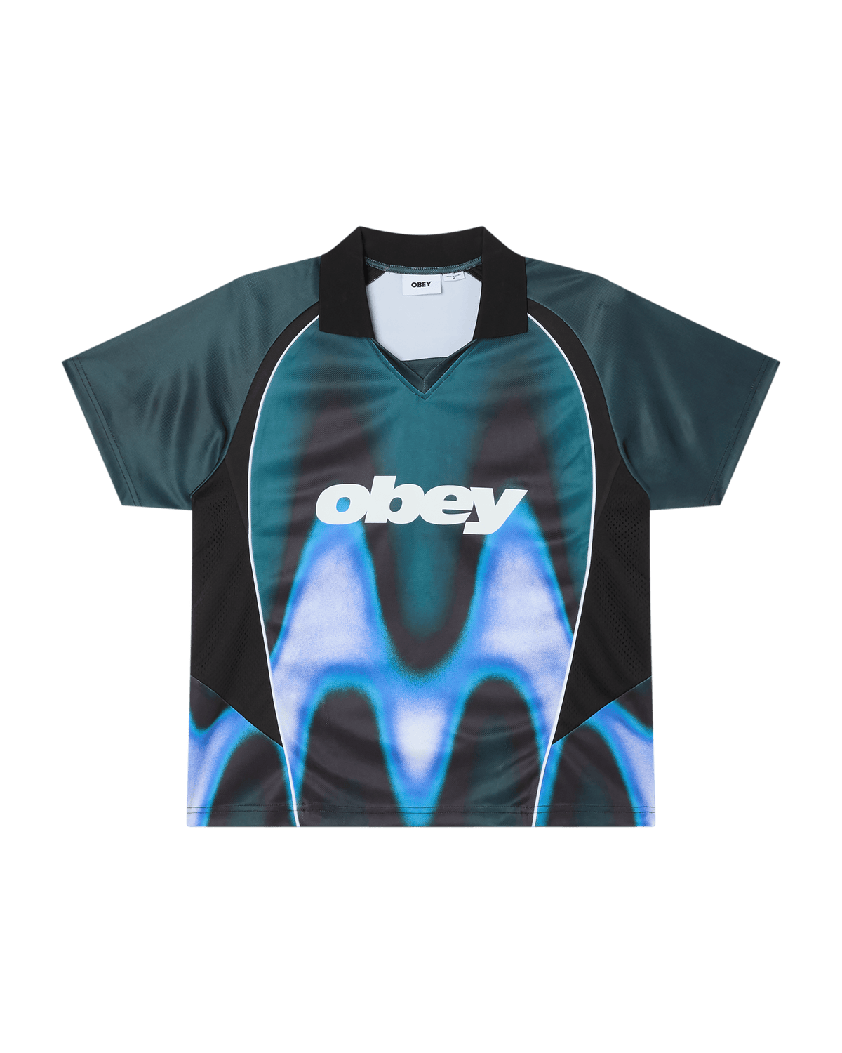 obey t-shirt Obey Blurred Soccer Jersey Tee