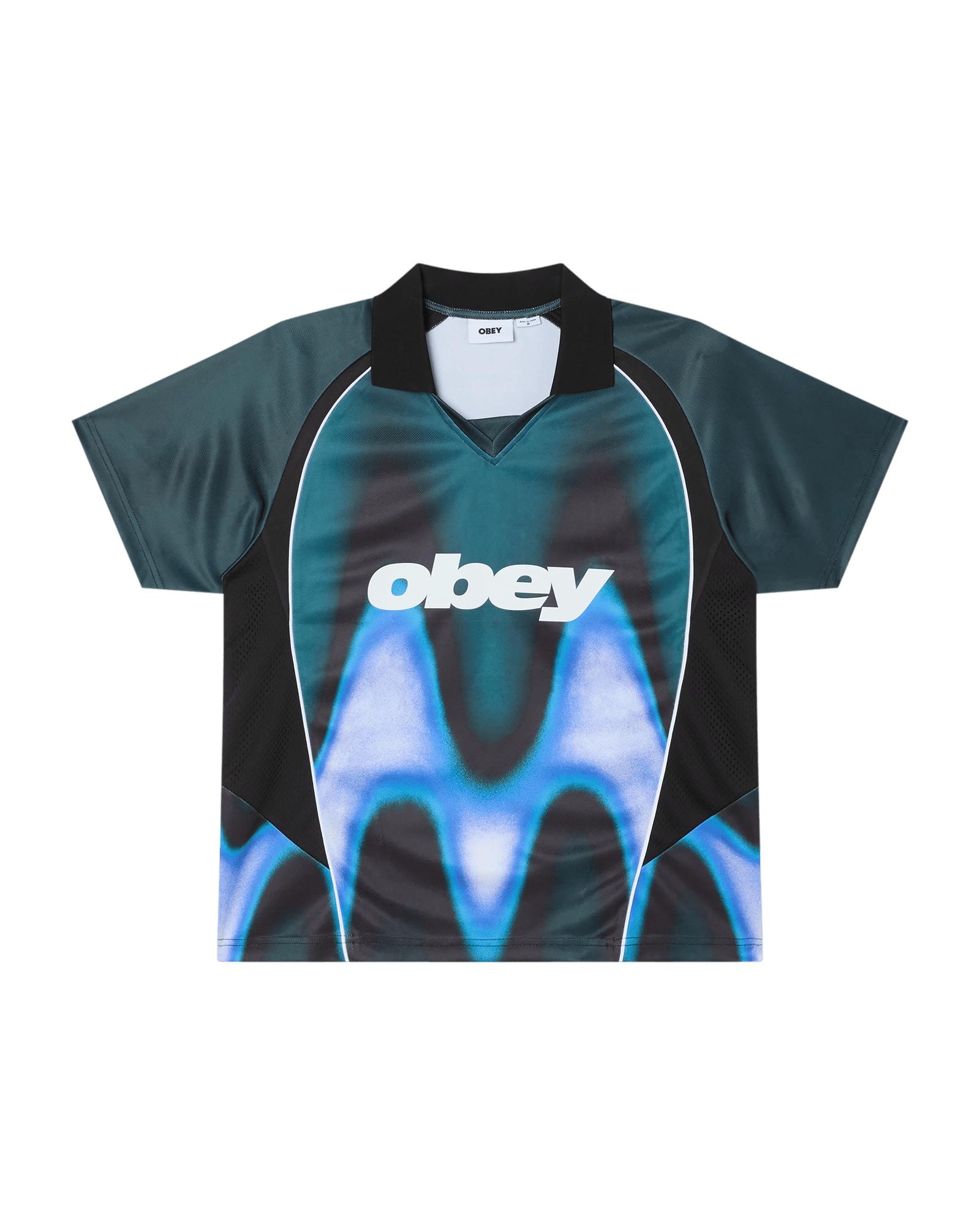 obey t-shirt Obey Blurred Soccer Jersey Tee