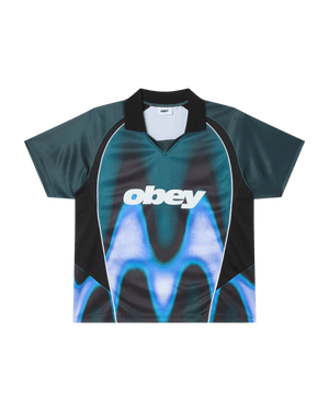 Obey Blurred Soccer Jersey Tee
