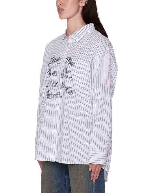 obey Obey Carlotta Stripe Shirt Ls foto 2