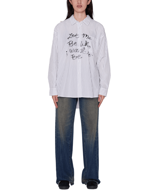 obey Obey Carlotta Stripe Shirt Ls foto 4