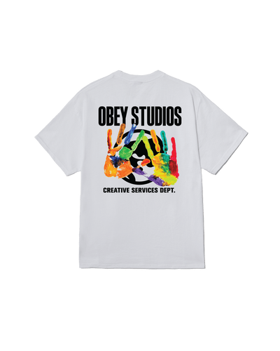 t-shirt obey OBEY CREATIVE SERVICES DEPT TEE