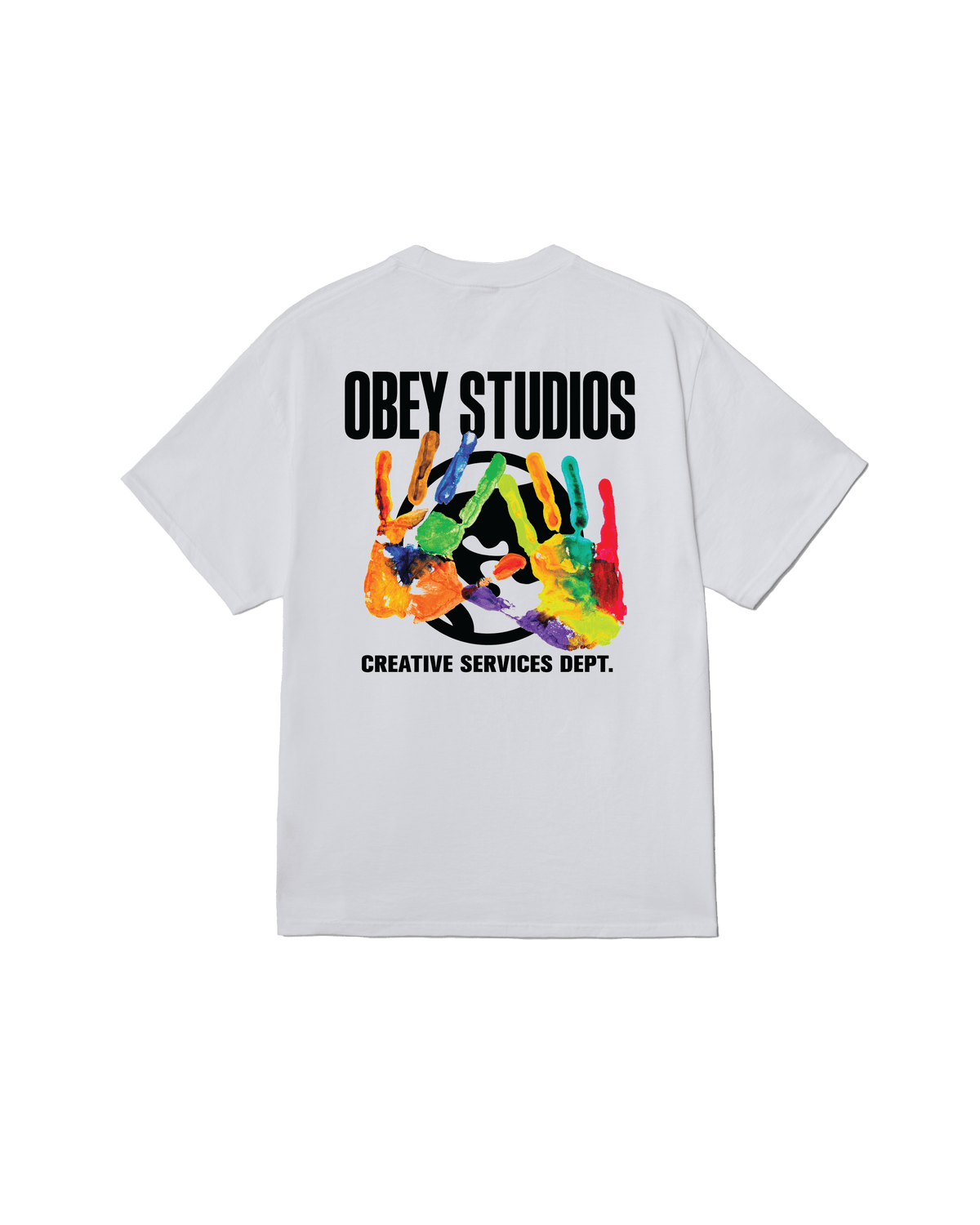 obey t-shirt Obey Creative Services Dept Tee