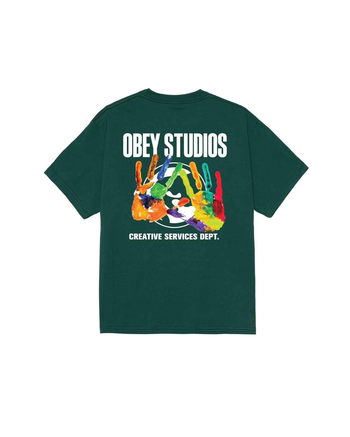 obey t-shirt Obey Creative Services Dept Tee