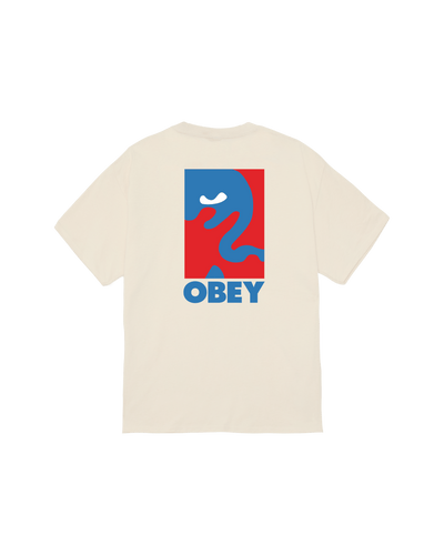 t-shirt obey OBEY CROPPED ICON TEE